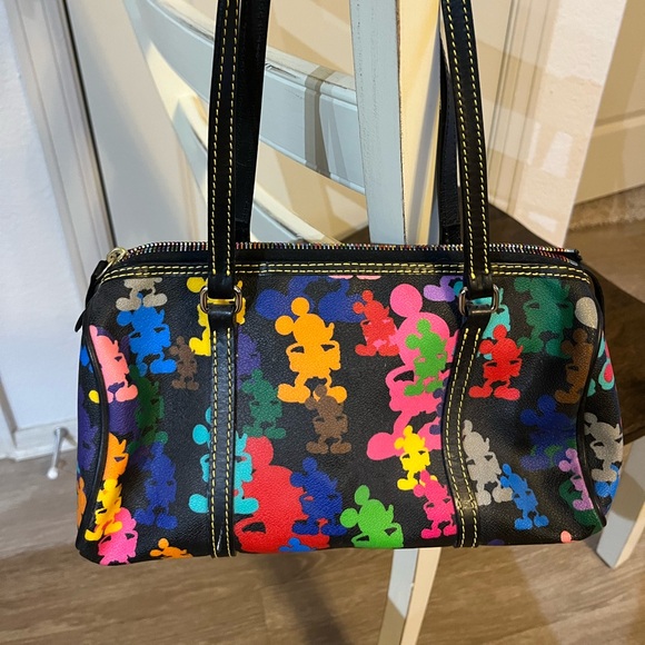 Dooney & Bourke Disney Mickey Mouse Papillon Barrel Bag - Picture 5 of 8